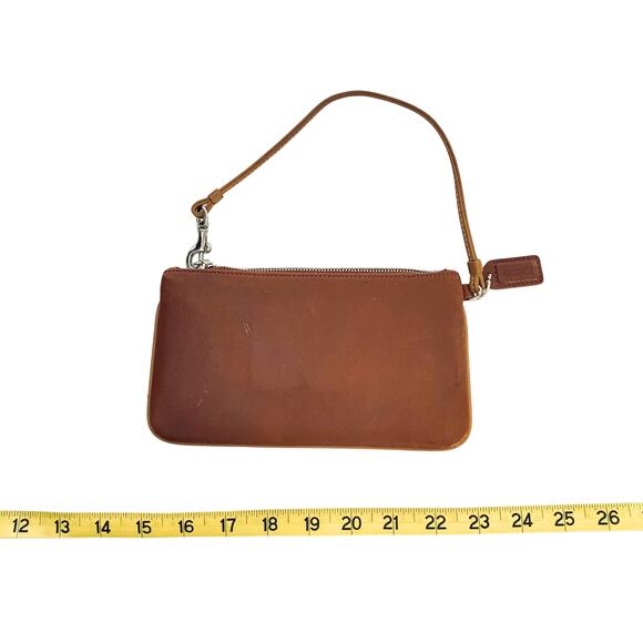 Coach Leather Buckle Wristlet - Picture 3 of 4